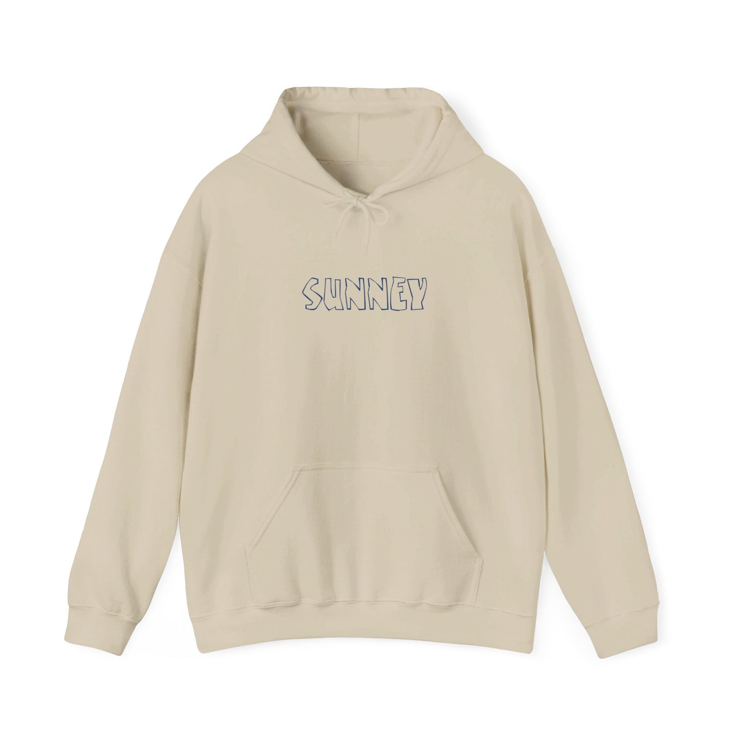 EVERY STEP MATTERS HOODIE - Sand & Sea blue