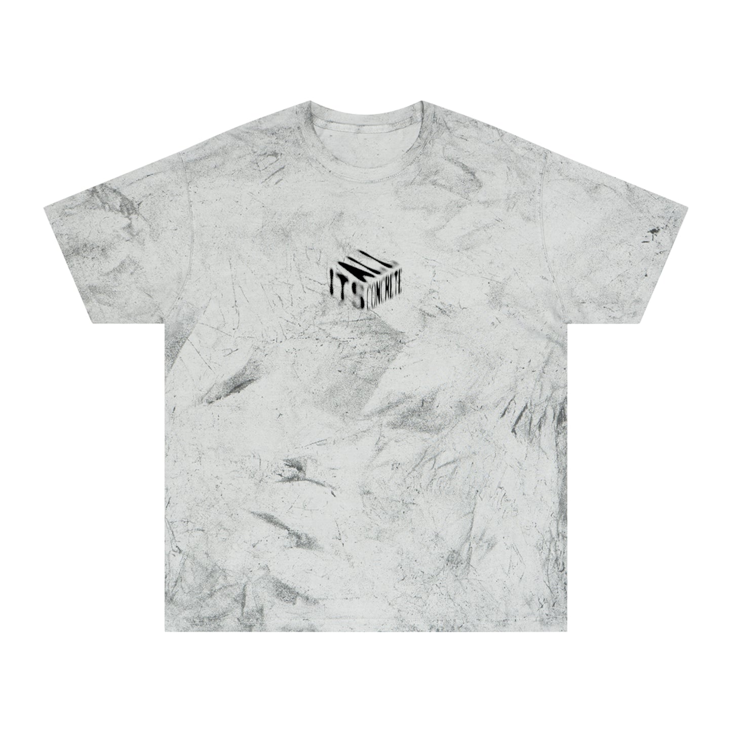 Its All Concrete textured t-shirt