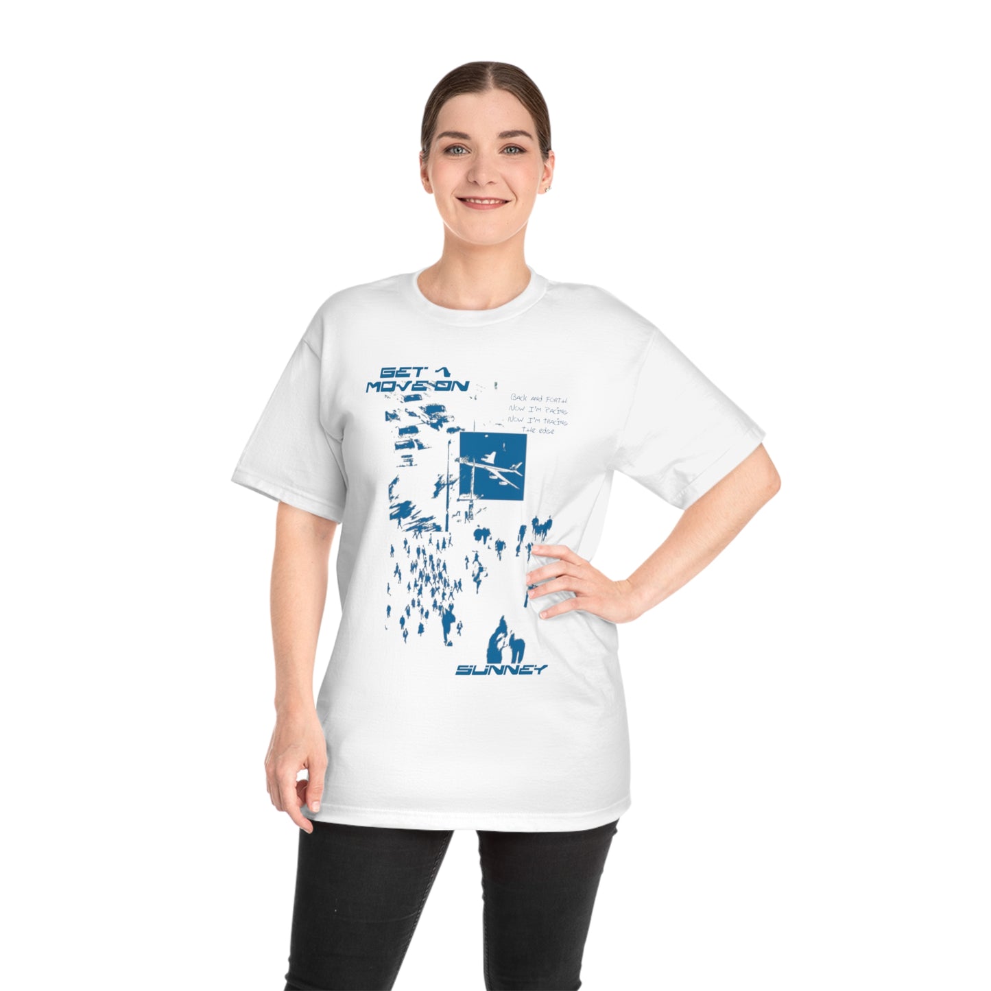 GET A MOVE ON - Unisex Graphic T-shirt